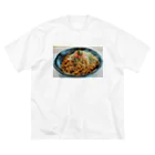 guu.の焼きそば ビッグシルエットTシャツ