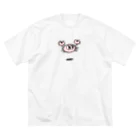 あらいきりこのとんでるカニ ビッグシルエットTシャツ