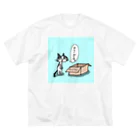 雨空ソーダの雨空ルイのテメーが入れ(白黒猫) Big T-Shirt