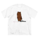 pinyako5502のprairiedogのたまちゃん ビッグシルエットTシャツ