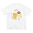 とっ・とっ・pi♪のコキンビール ビッグシルエットTシャツ