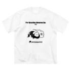 MUSUMEKAWAIIの0730プロレス記念日 ビッグシルエットTシャツ