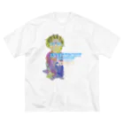 office SANGOLOWのEverybody F__king junp ビッグシルエットTシャツ