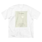 rilybiiのbaby mint green ビッグシルエットTシャツ