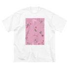 CANVAS.Incのillust-バラ Big T-Shirt