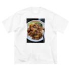 ふわふわ香港の八角匂う魯肉飯 ビッグシルエットTシャツ