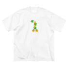 ACQUA_CUBO のウメフクラガエルタワー Big T-Shirt