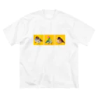 MOCCHIのカラフルショップのちゅんTシャツC Big T-Shirt