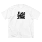 Black&WhiteのBlack&White デザインロゴTシャツ Big T-Shirt