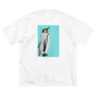 かしわもちのペンギンサマー ビッグシルエットTシャツ