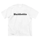 Black&WhiteのBlack&WhiteロゴTシャツ ビッグシルエットTシャツ