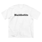 Black&WhiteのBlack&WhiteロゴTシャツ Big T-Shirt