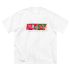 もけけ工房 SUZURI店の『むちむちおとうと』inクラブ ビッグシルエットTシャツ