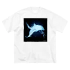 FUJIOKA FACTORYのwater_dolphin ビッグシルエットTシャツ