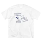 TOPECONHEROESの急須ネコを噛む Big T-Shirt