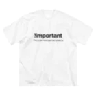 もりてつの!important ビッグシルエットTシャツ