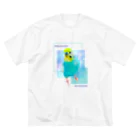 むーむー小屋のちびちゃんです！セリフ付きパステルカラー背景 Big T-Shirt