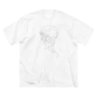 Crowdの女戦士ちゃん ビッグシルエットTシャツ