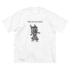 yogi249のあしゅら ビッグシルエットTシャツ