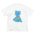 ㈲のよんくま あお Big T-Shirt