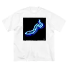 FUJIOKA FACTORYのthunder_eel ビッグシルエットTシャツ