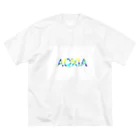 アーモンド(えのき)のAQXIAだよ ビッグシルエットTシャツ