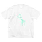 らくがきクオリティのmint green lover Big T-Shirt