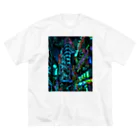 aero_acidのcyberpunk  tokyo ビッグシルエットTシャツ