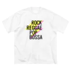DREAMERの雑貨屋さんのROCK REGGAE POP BOSSA ビッグシルエットTシャツ