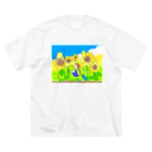 canyouの向日葵のおんなのこ Big T-Shirt