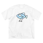 かりめん(かーたん)🖌のポコー様のありがたいグッズ ビッグシルエットTシャツ