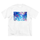 cardboardartzの北風と太陽Tシャツ ビッグシルエットTシャツ