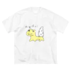 はちゅ部屋-爬虫類・両生類好きのデザイングッズ-のへたうま「れおぱっ！」カラー Big T-Shirt