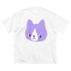 保護猫もいねこのどデカくれよん猫 3 Big T-Shirt