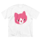 保護猫もいねこのどデカくれよん猫 2 Big T-Shirt