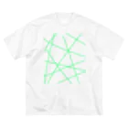 Saki_0522の鎖(緑) ビッグシルエットTシャツ