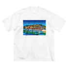 GALLERY misutawoのスペイン マヨルカ島ポルト・クリストのマリーナ ビッグシルエットTシャツ