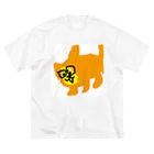 inukkorokkeの犬のコロッケ ビッグシルエットTシャツ