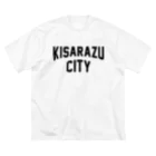 JIMOTOE Wear Local Japanの木更津市 KISARAZU CITY ロゴブラック Big T-Shirt