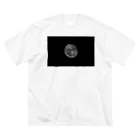 🥊BVA FIGHT CLUB🥊のmoon face tee ビッグシルエットTシャツ