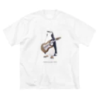 騒音のない世界 SHOPの騒音のない世界のペンギンウェア ビッグシルエットTシャツ