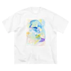 SAKI'S DRAWINGのstep ビッグシルエットTシャツ