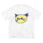 うっちゃん堂の生意気ねこ ビッグシルエットTシャツ