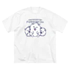 イラスト MONYAAT のらんらんらんらんポメラニアン L Big T-Shirt