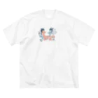 Shigenosukeのシナカル　＃お米と野菜 ビッグシルエットTシャツ