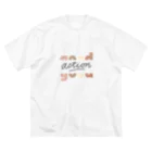 by.lettersのgood action ビッグシルエットTシャツ