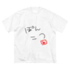 Slzy andelaのぽんこつ ビッグシルエットTシャツ