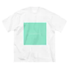 mmmの緑・オナカイッぱイタベテイイ。てぃー ビッグシルエットTシャツ