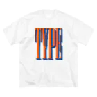 TypeCacheのTYPE Pixel Shadow tee ビッグシルエットTシャツ