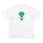 killer frogsのTシャツを着るカエルくん Big T-Shirt